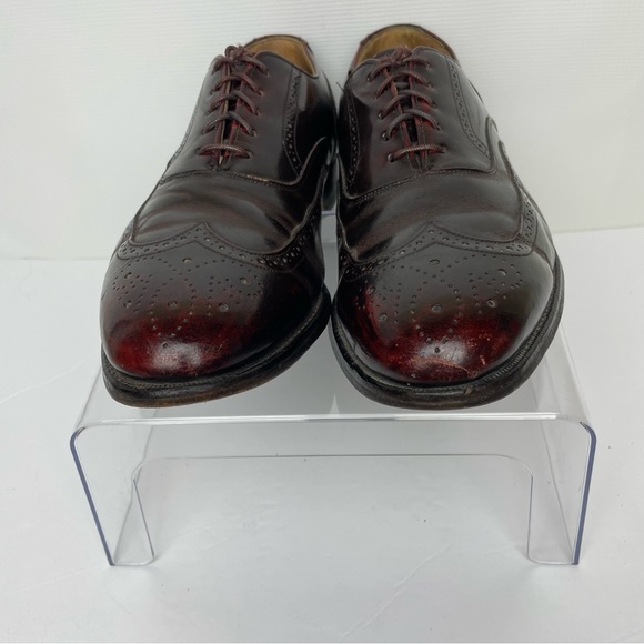 Johnston & Murphy Optima Wingtip Burgundy Dress Shoes